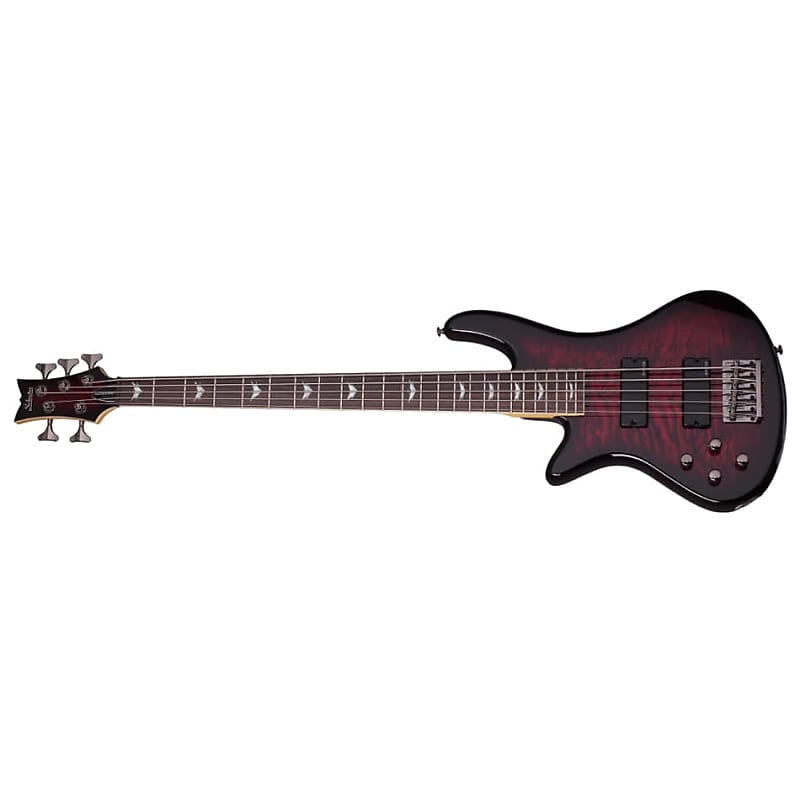 

Басс гитара Schecter Stietto Extreme-5 Left Handed Bass Guitar Black Cherrry