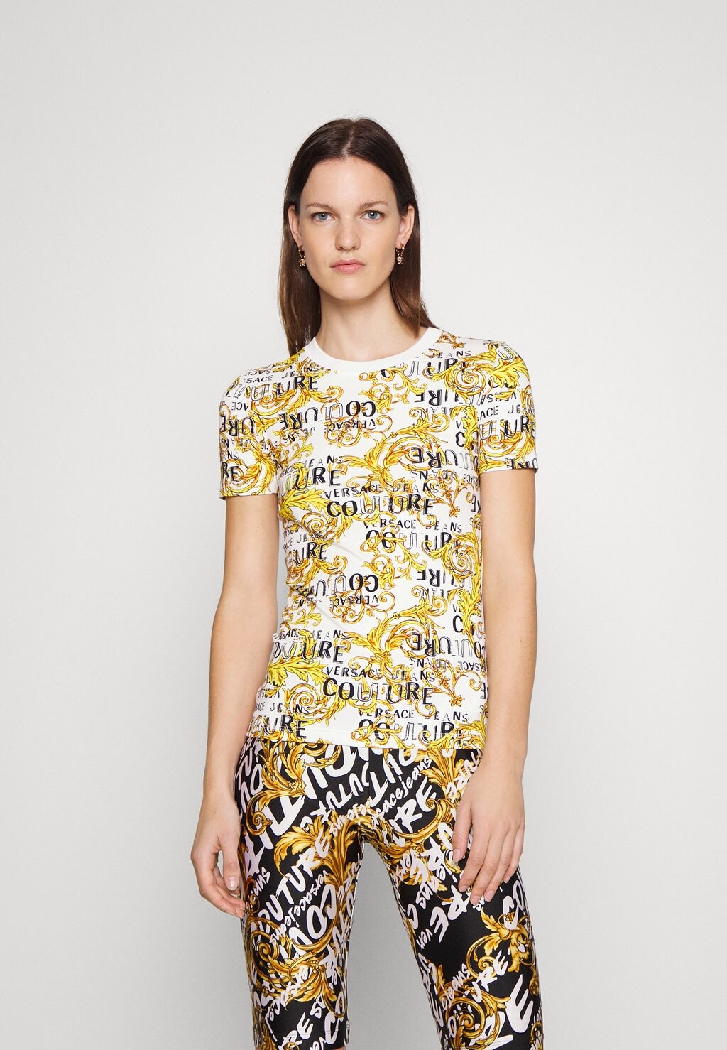 

Футболка с принтом Versace Jeans Couture