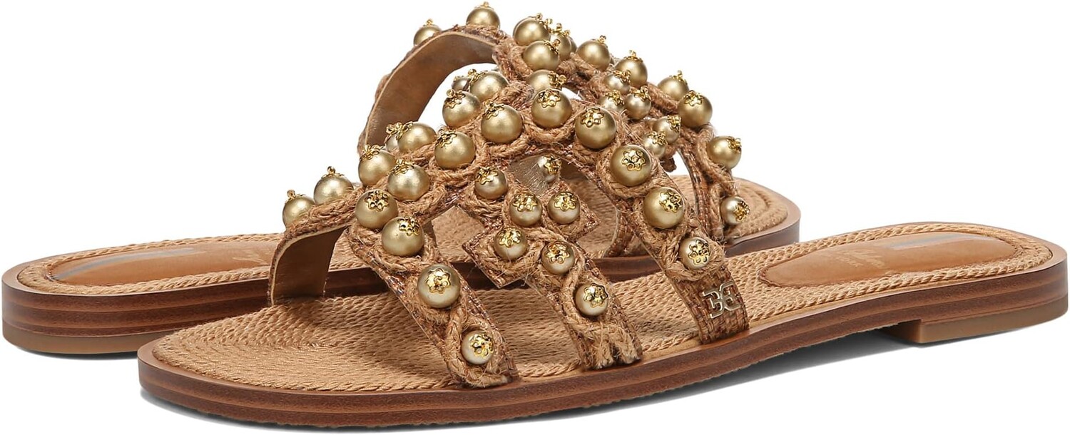 

Сандалии на плоской подошве Bay Soleil Sam Edelman, цвет Cuoio