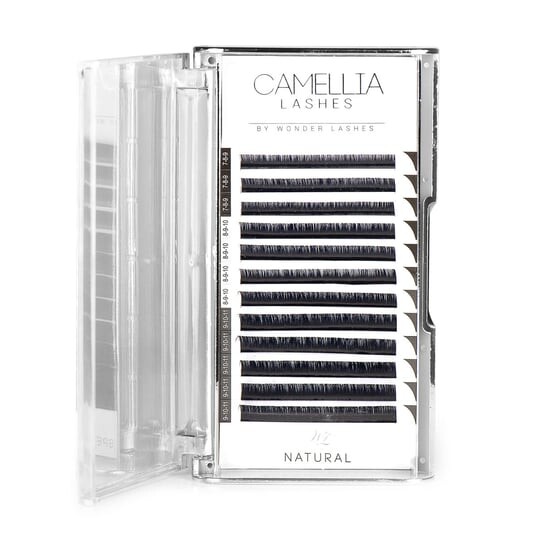 

Натуральные ресницы с камелией 0,07, C Wonder Lashes, WonderLashes