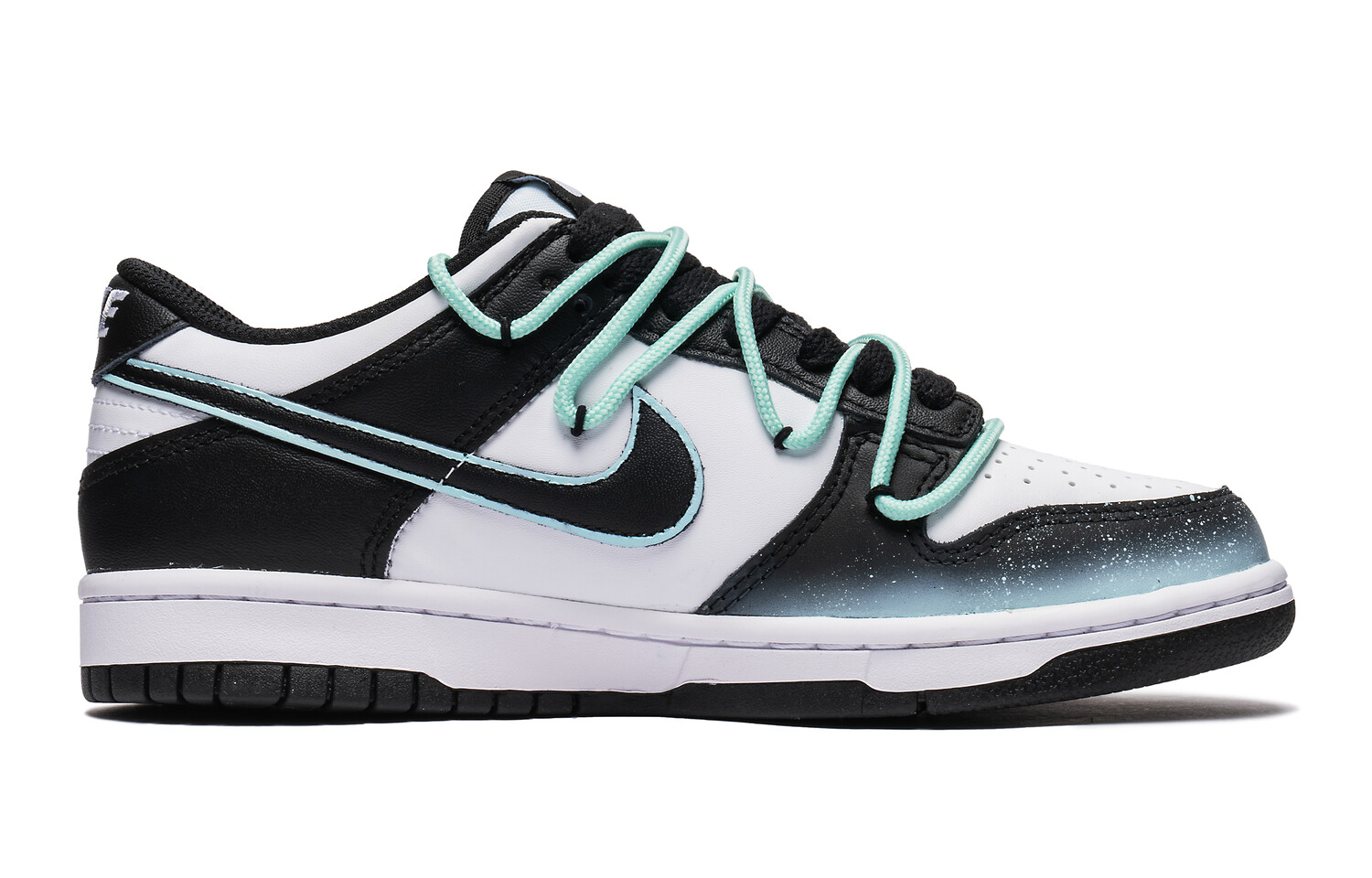 

Кроссовки Nike Dunk Skateboarding Shoes Women's Low-top White, черный