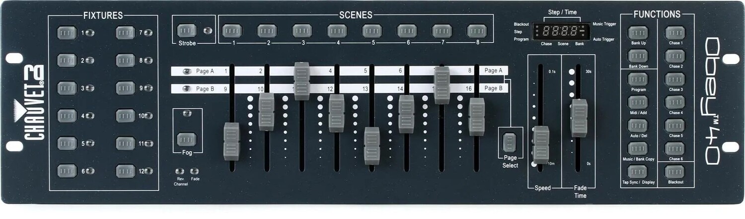

Chauvet DJ Obey 40 192-канальный DMX-контроллер освещения
