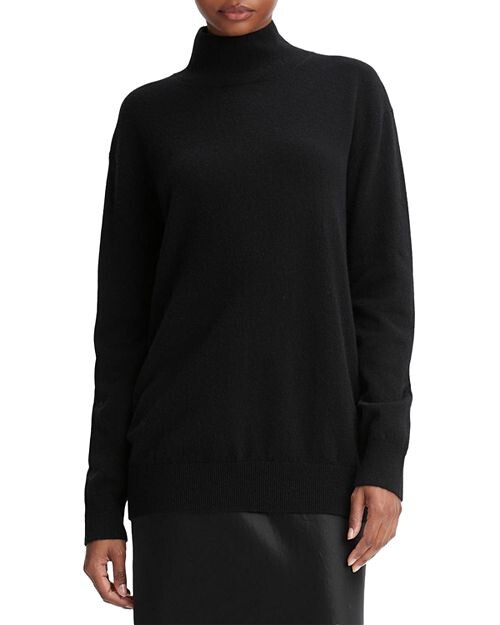 

Свитер с водолазкой выходного дня Vince, цвет Black