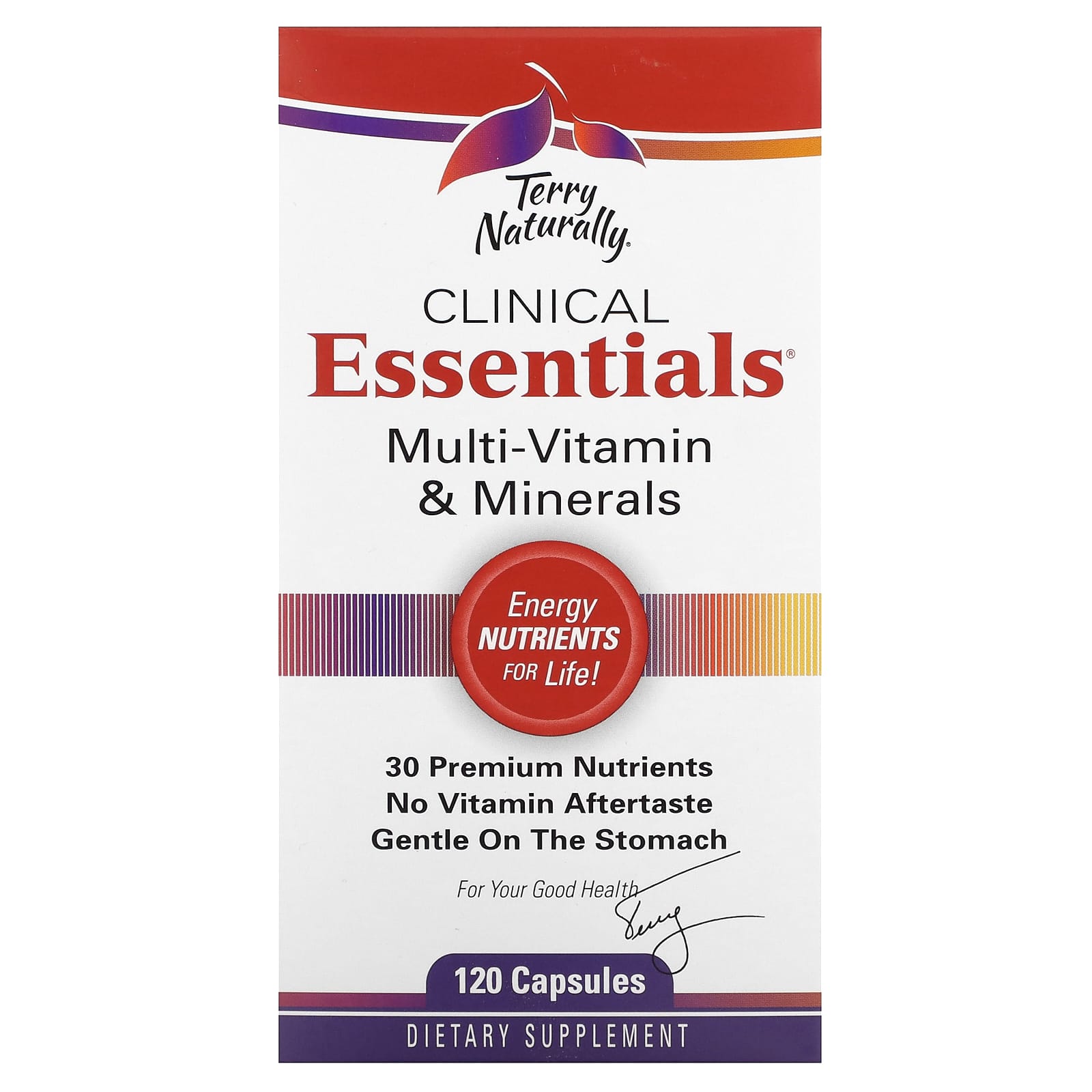 

Clinical Essentials, мультивитамины и минералы, 120 капсул, Terry Naturally