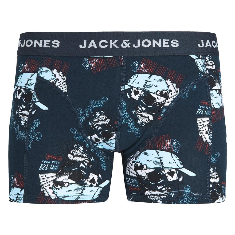 

Боксеры Jack & Jones Trip Skulls, синий