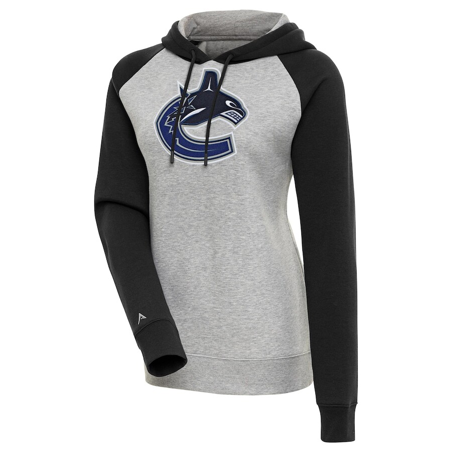 

Пуловер с капюшоном Antigua Vancouver Canucks, серый