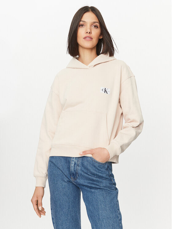 

Толстовка обычного кроя Calvin Klein, бежевый