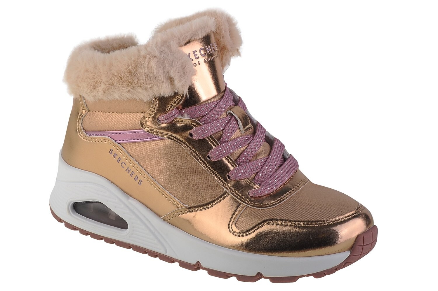 

Кроссовки Skechers Uno Cozy On Air, золотой