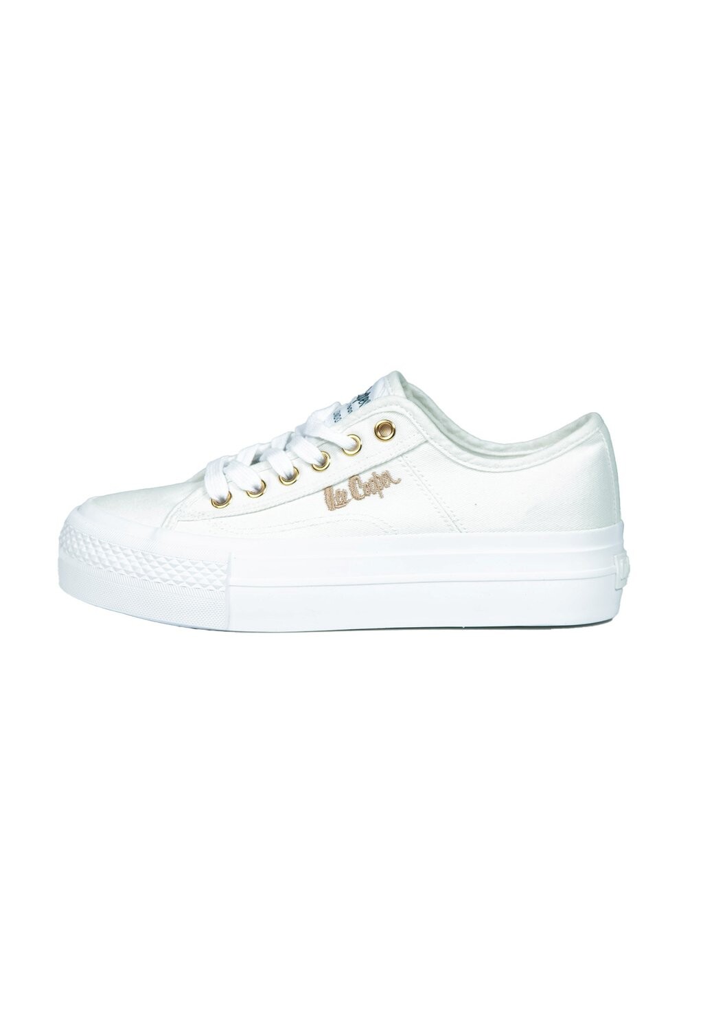 

Кроссовки на шнуровке Lee Cooper, белый