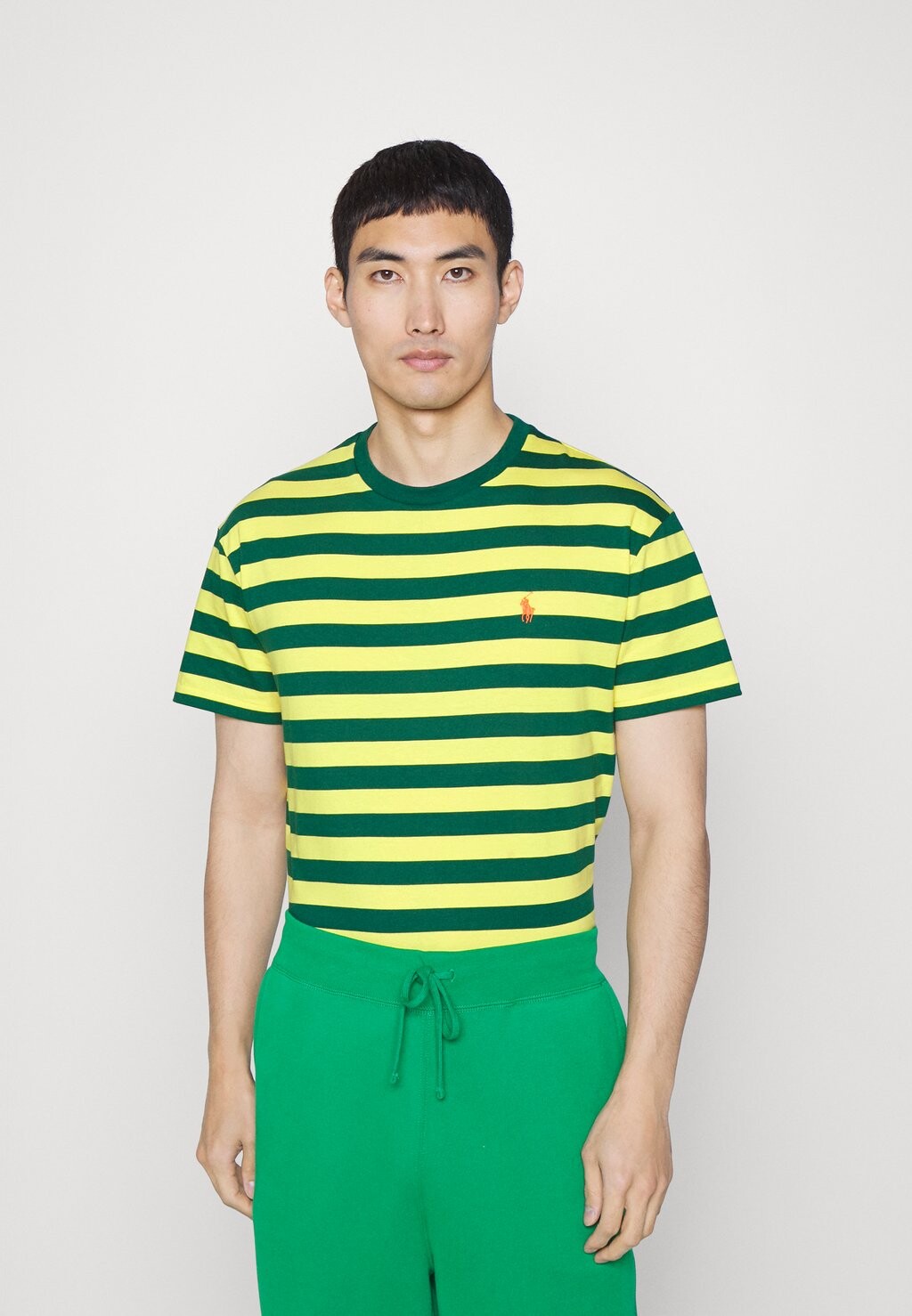 

Футболка с принтом Polo Ralph Lauren, желтый