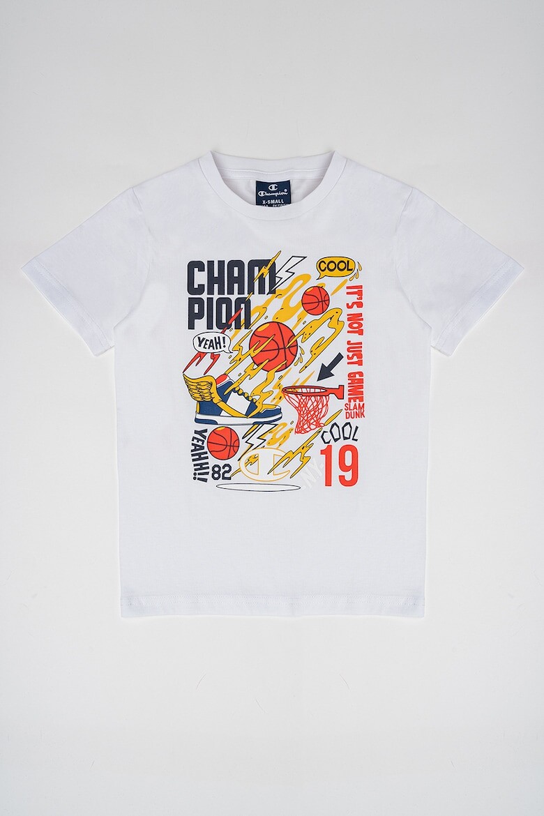 

Футболка Basket Inspired с овальным вырезом Champion, красный
