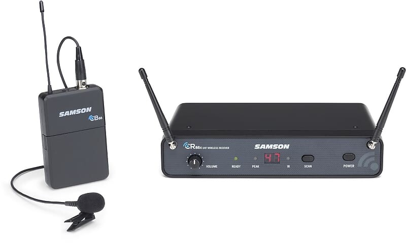 

Беспроводная петличная микрофонная система Samson Concert 88x UHF Wireless Lavalier Microphone System (K Band)