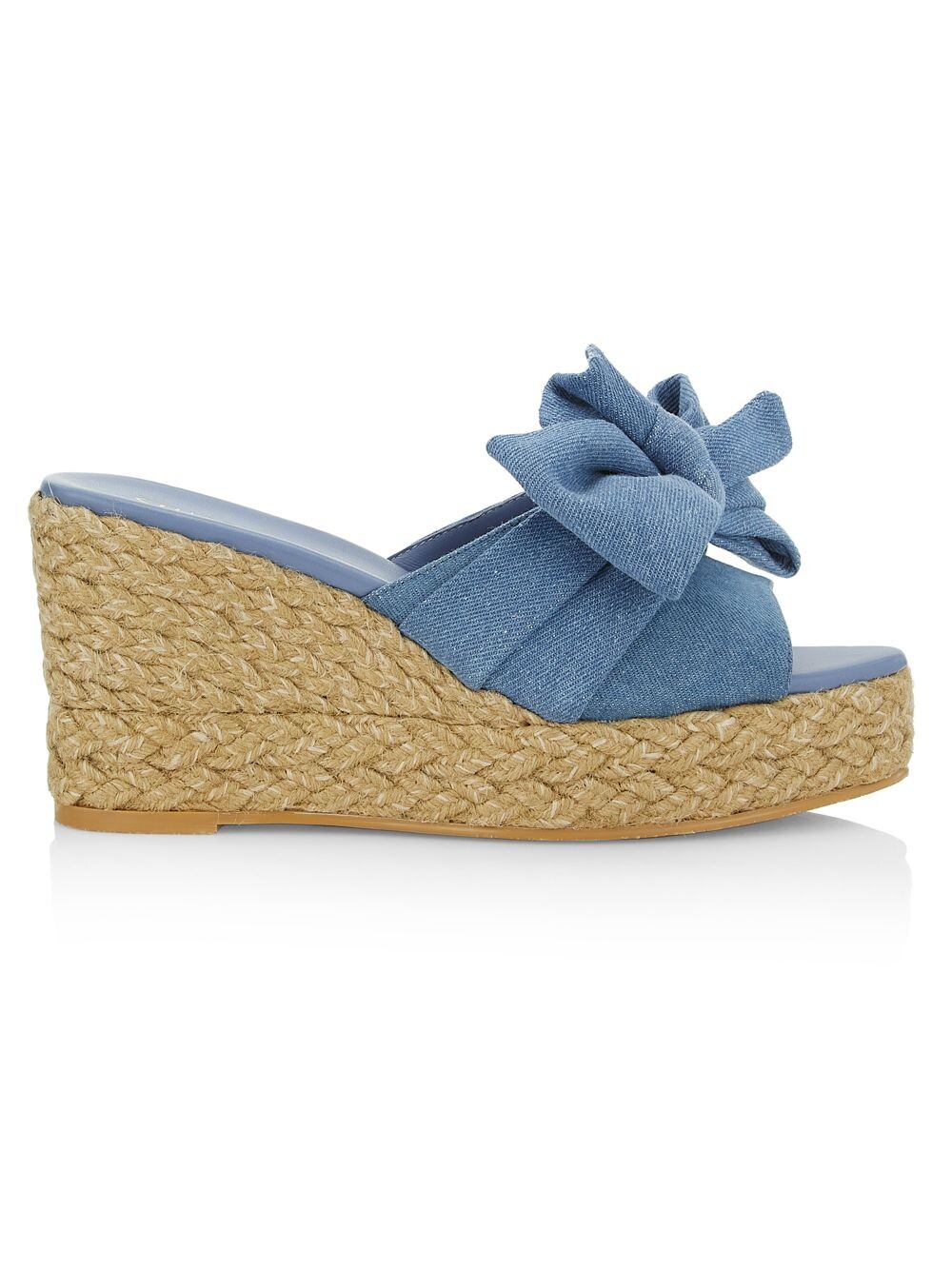

Босоножки на танкетке Love Knot Espadrille Stuart Weitzman, синий