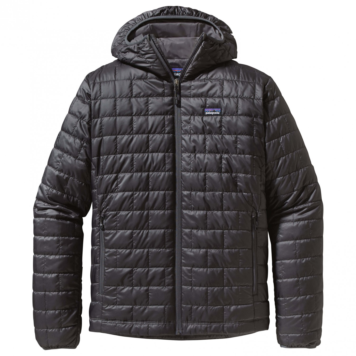 цена Куртка из синтетического волокна Patagonia Nano Puff Hoody, цвет Forge Grey