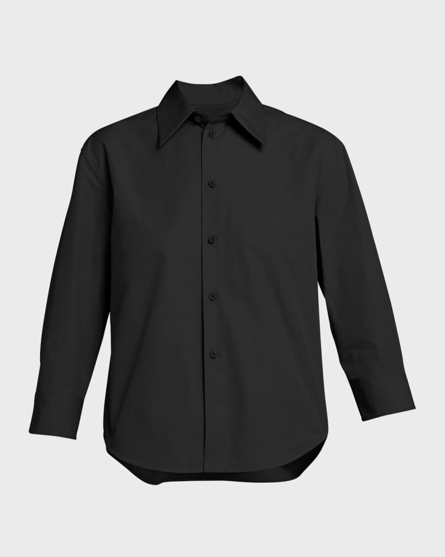 

Рубашка с воротником и длинными рукавами Jil Sander