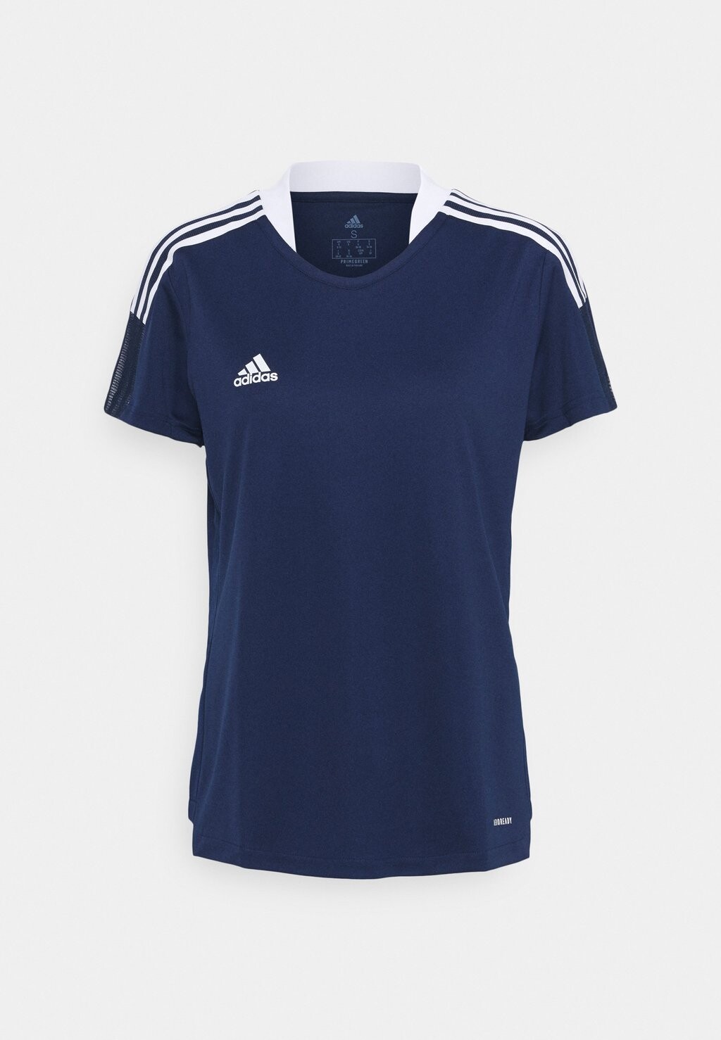 

Футболка с принтом Adidas, темно-синий