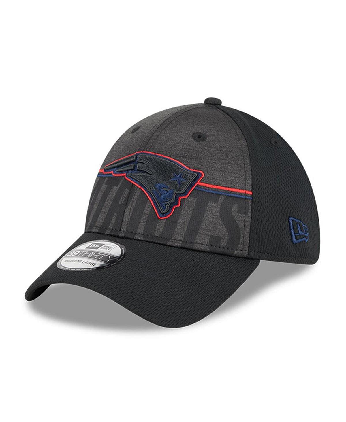 

Мужская черная кепка New England Patriots 2023 NFL Training Camp Colorway 39THIRTY Flex Fit Hat New Era