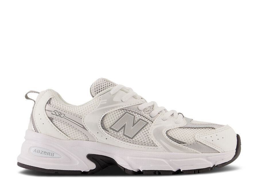 

Кроссовки New Balance 530 Big Kid 'White Silver', белый