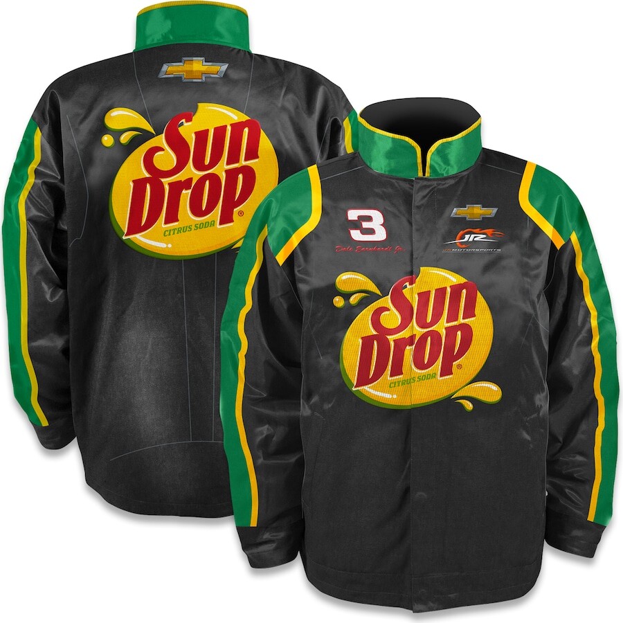 

Куртка JR Motorsports Official Team Apparel Dale Earnhardt Jr, черный