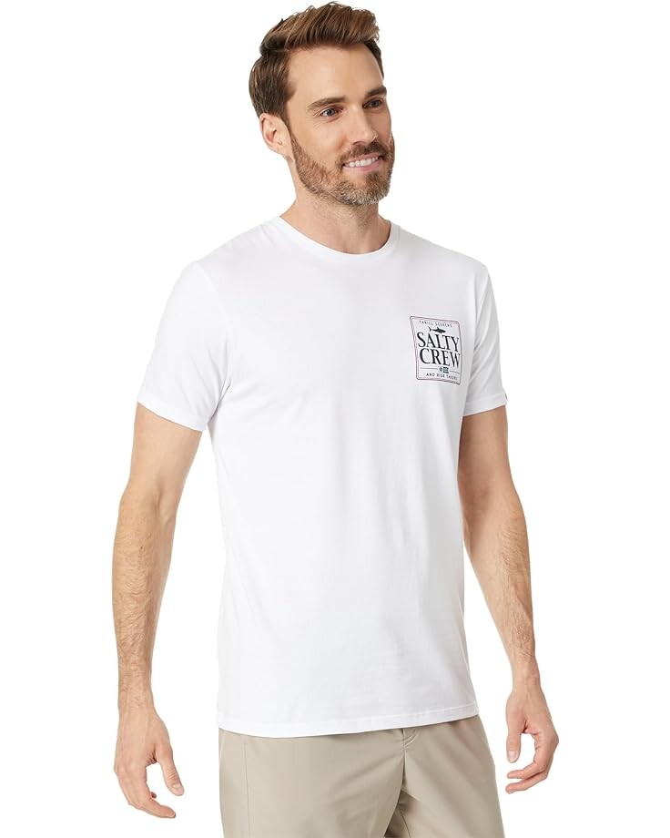 

Футболка Salty Crew Coaster Premium Short Sleeve Tee, белый