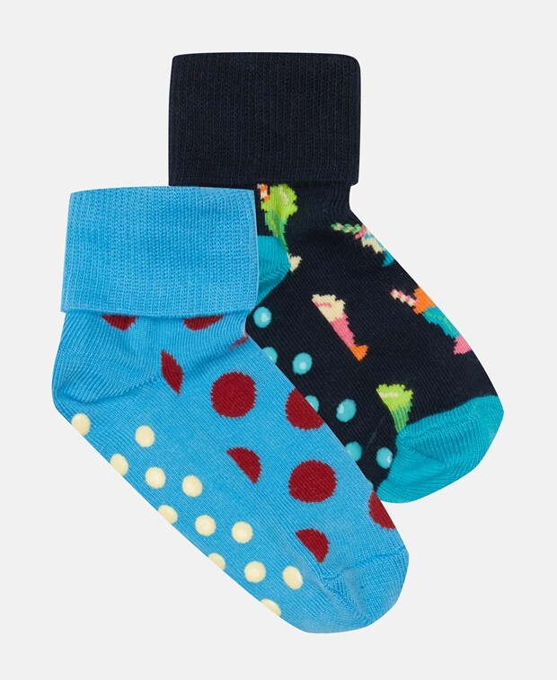 

Носки, упаковка 2 шт. Happy Socks, темно-синий