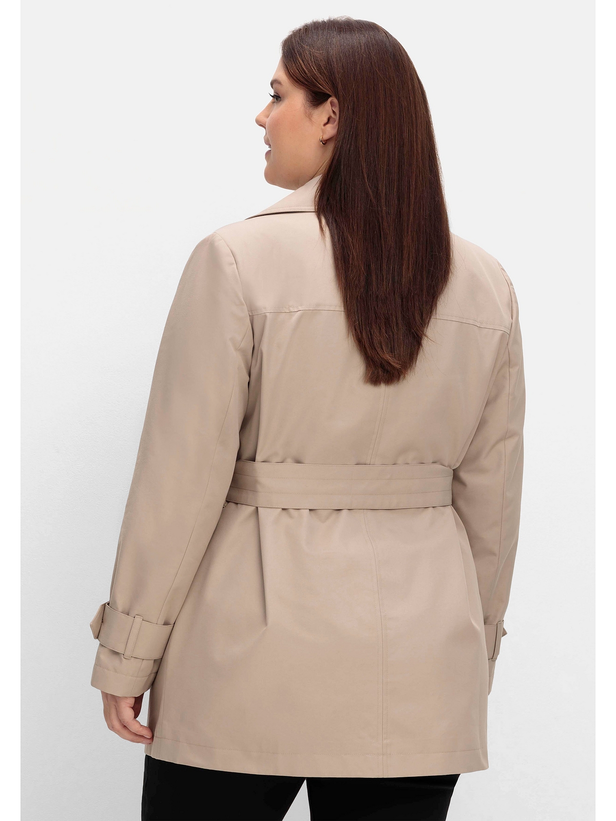 Куртка sheego Trenchcoat, цвет softtaupe