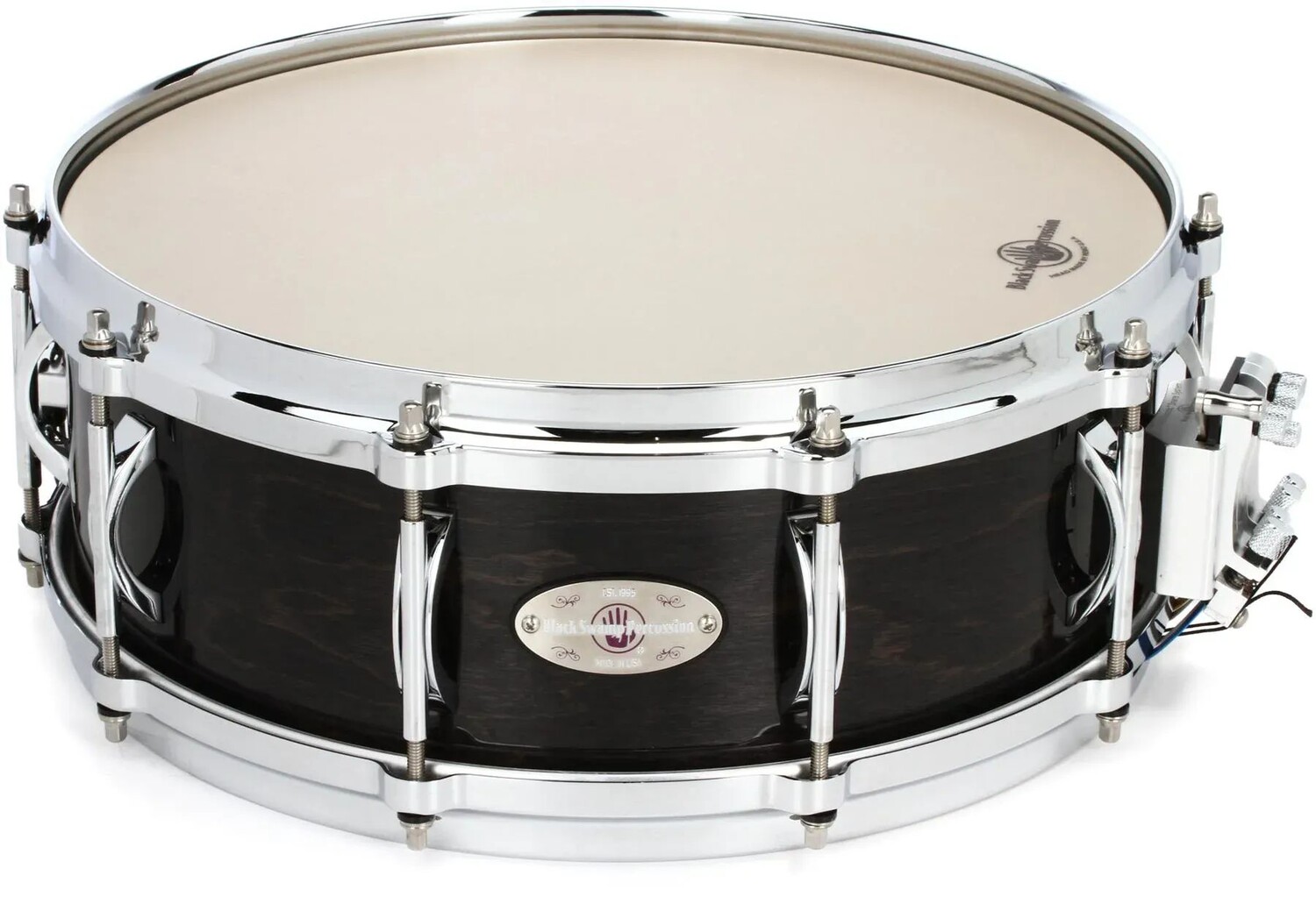 

Концертный малый барабан Black Swamp Percussion Multisonic — 5 x 14 дюймов — Concert Black