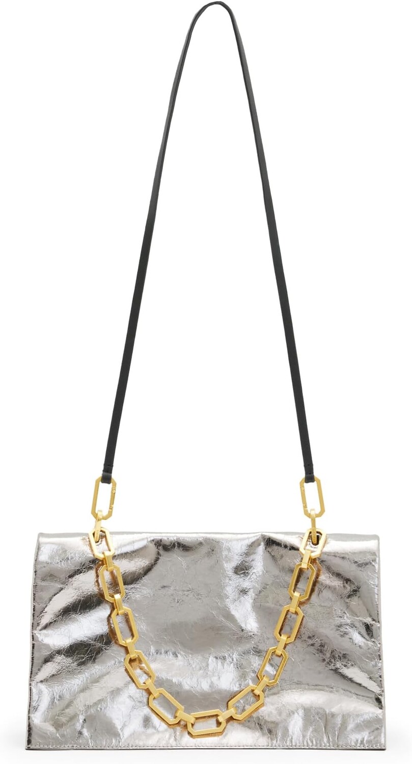 

Клатч Akira AllSaints, цвет Pewter