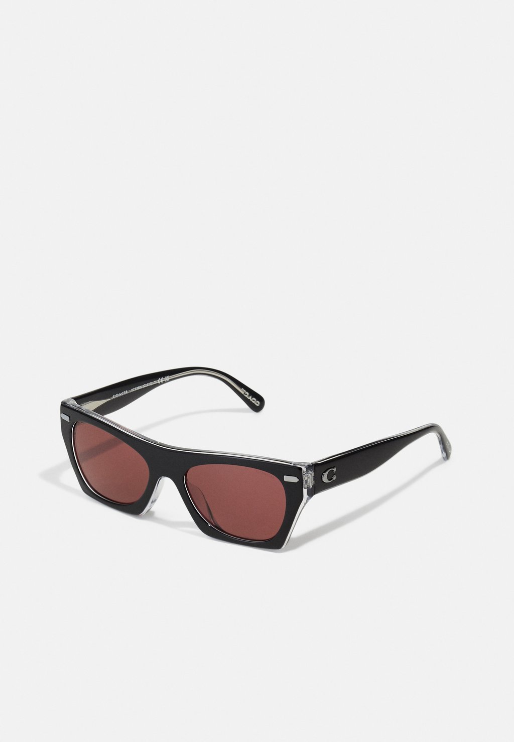 Солнцезащитные очки Coach, черные