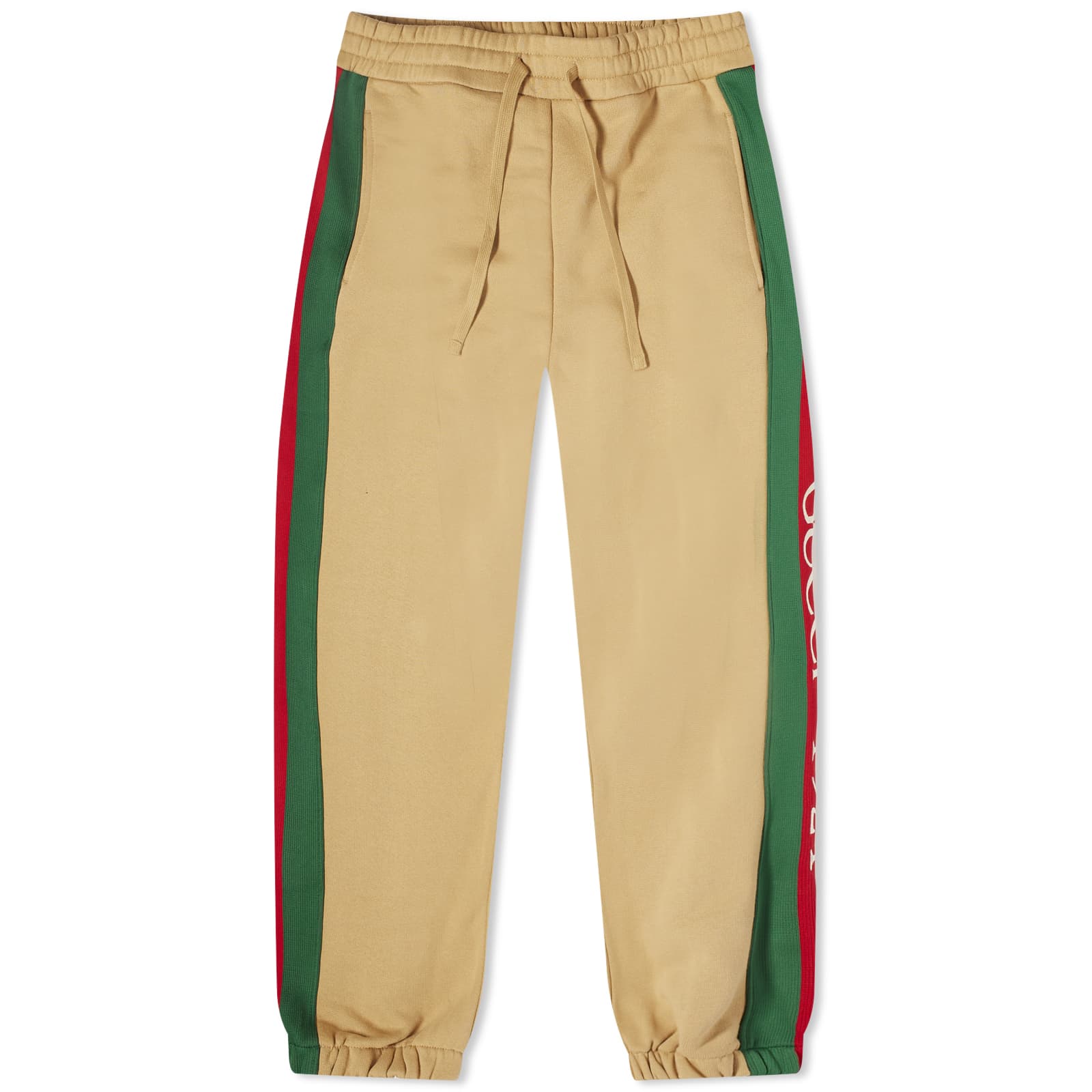 Спортивные брюки Gucci Tape, цвет Camel Mix
