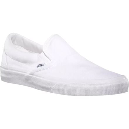 Классическая обувь без шнуровки Vans, белый классическая обувь без шнуровки vans цвет black and white checker white
