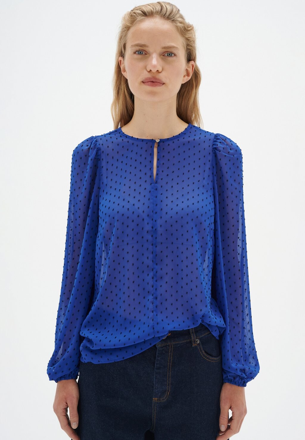 

Блузка InWear IBIIW LONG SLEEVE, цвет mazarine blue