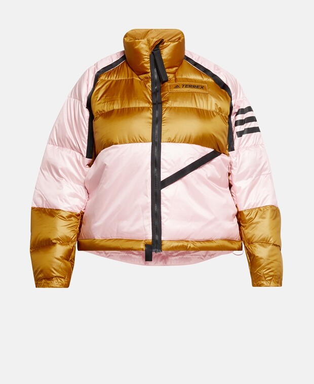 

Пуховик adidas, карамель