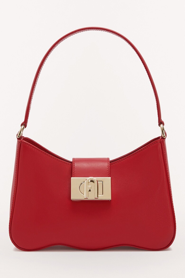 

Кожаная сумка 1927 года Furla, красный