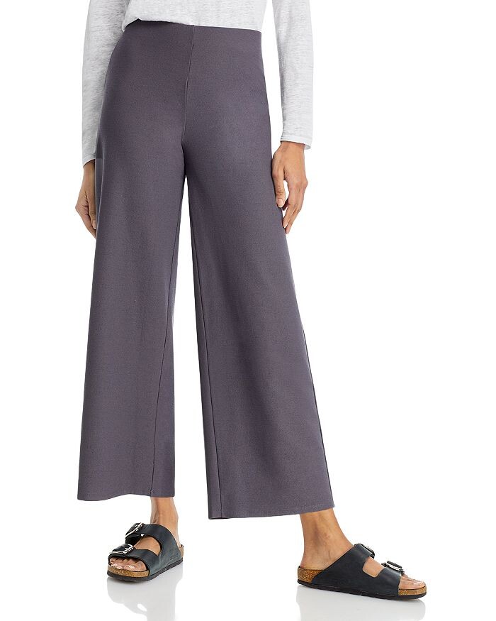 

Широкие брюки до щиколотки Eileen Fisher, серый