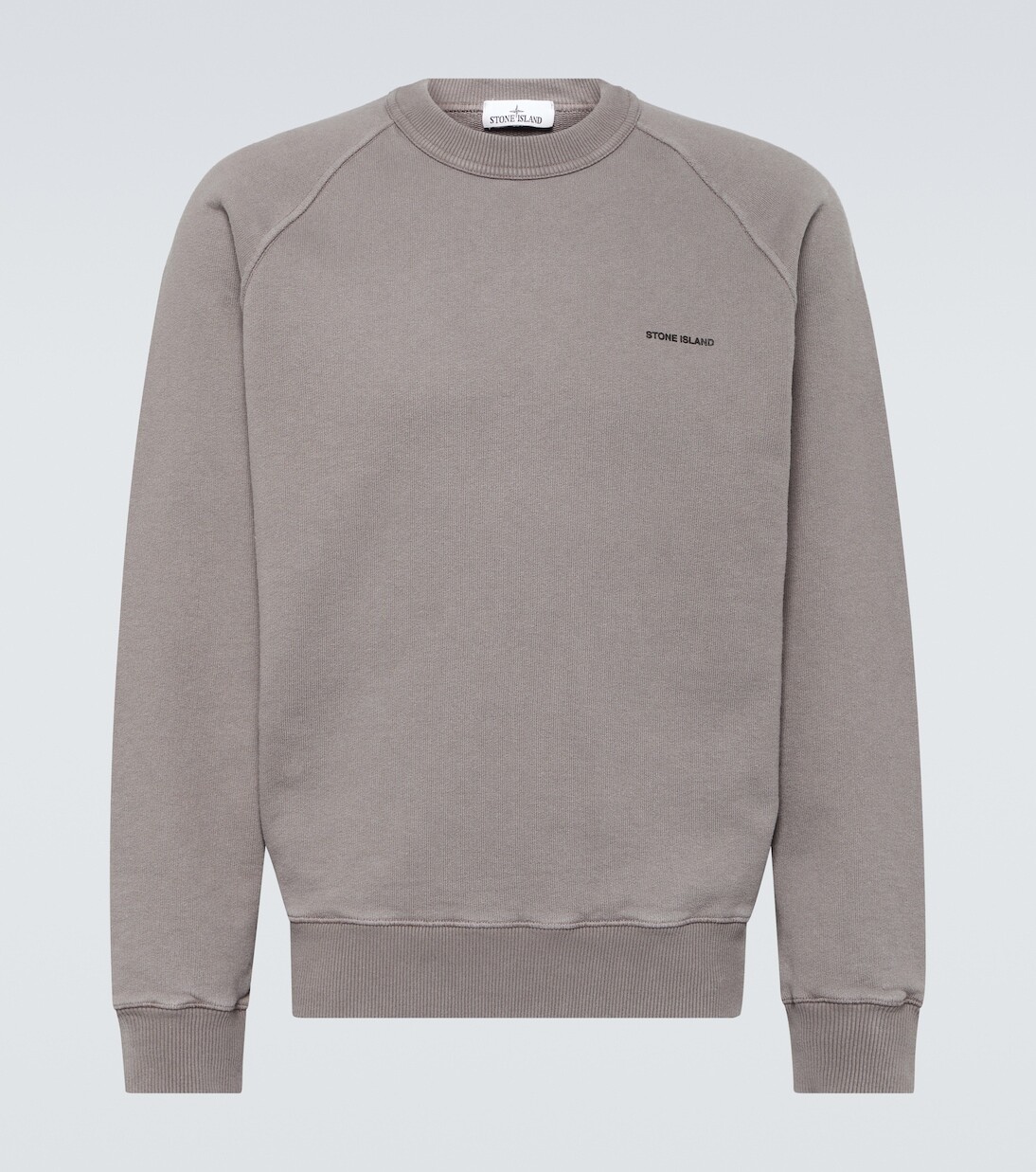

Толстовка из хлопкового джерси Stone Island, серый