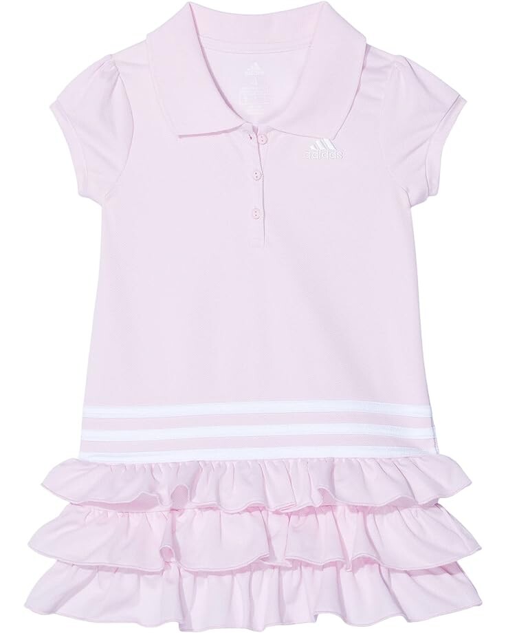 

Платье Adidas Adidas Short Sleeve Polo Dress, цвет Medium Pink