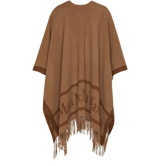 

Пончо Hilde с логотипом Max Mara
