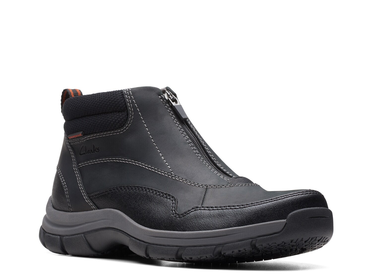 

Ботинки Walpath на молнии Clarks, черный