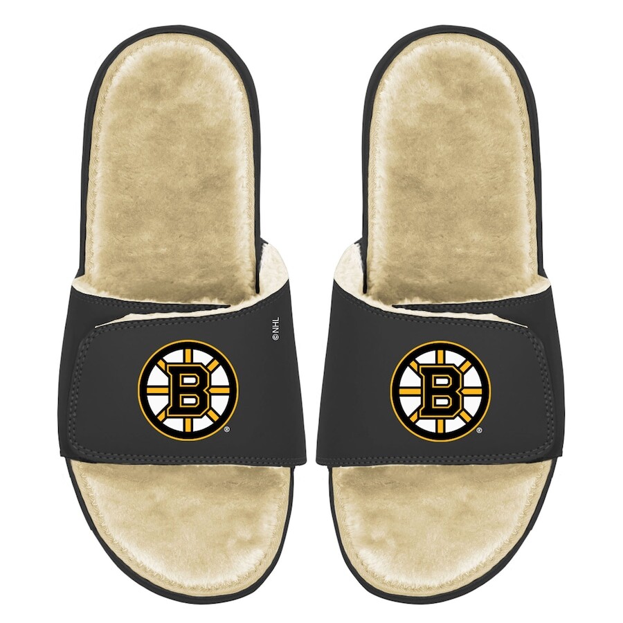 

Шлепанцы ISlide Boston Bruins, черный