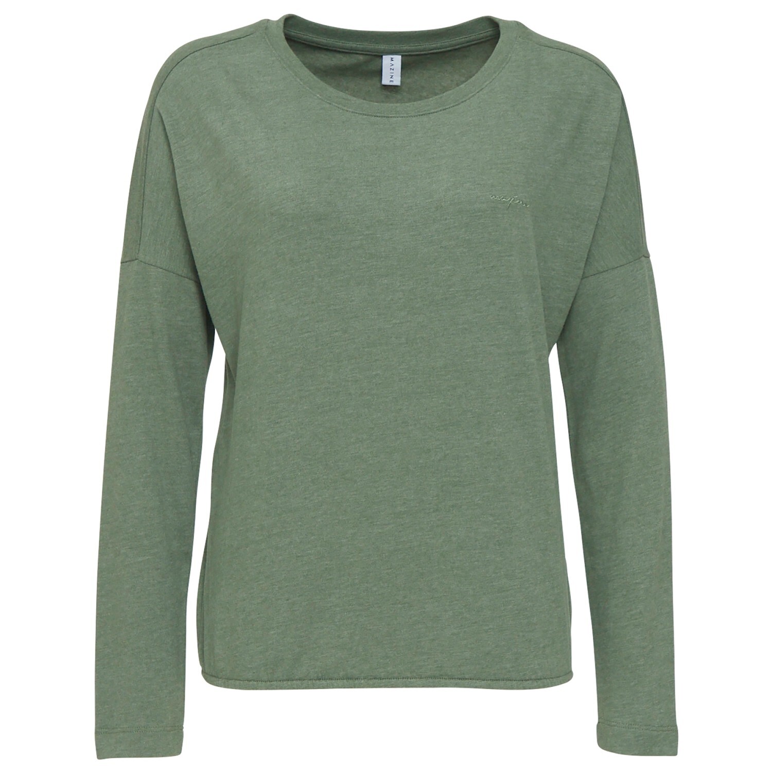 

Лонгслив Mazine Celeste Longsleeve, цвет Jade Melange