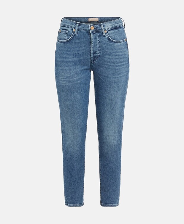 

Джинсы узкого кроя 7 for all Mankind, цвет Slate Blue