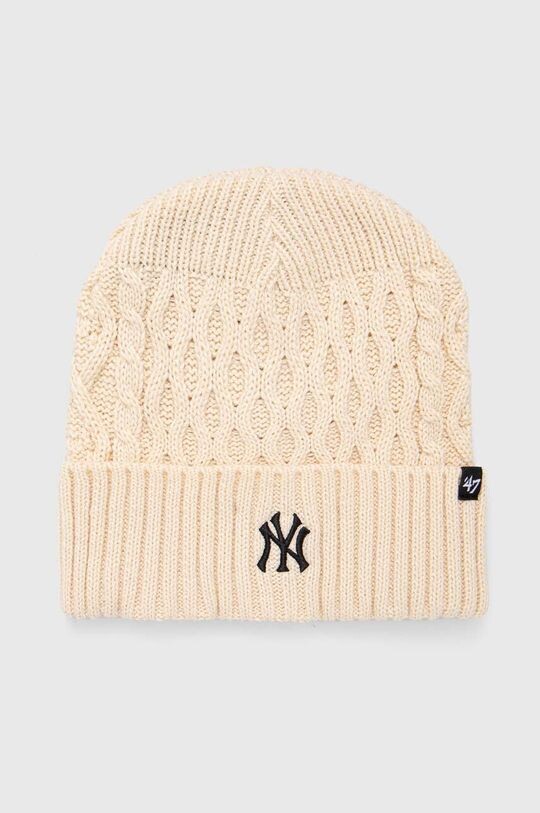 

Кепка MLB New York Yankees 47brand, бежевый