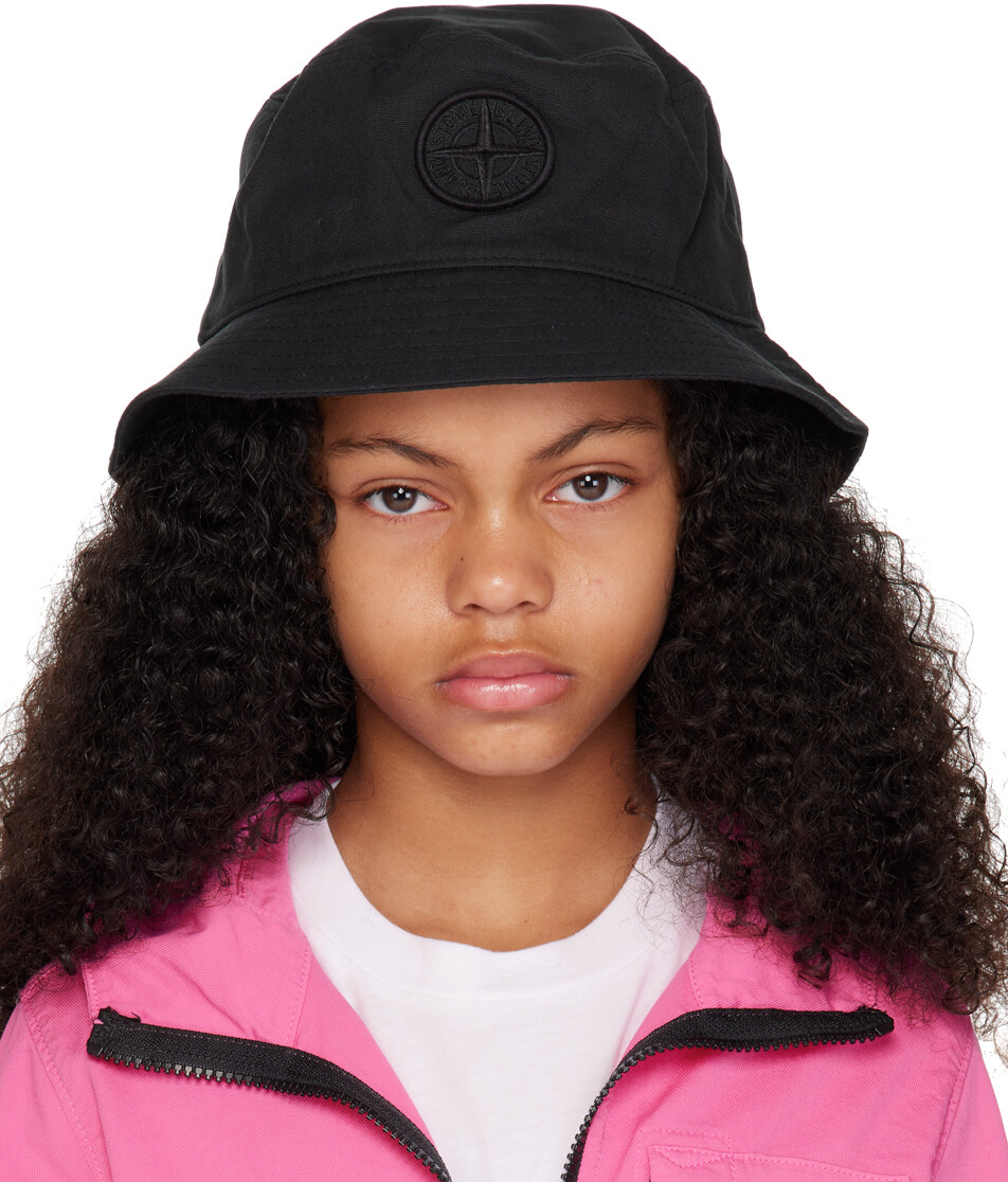 

Детская панама с вышивкой Stone Island Junior