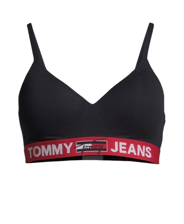 

Бюстгальтер с формованной чашкой Tommy Jeans, темно-синий