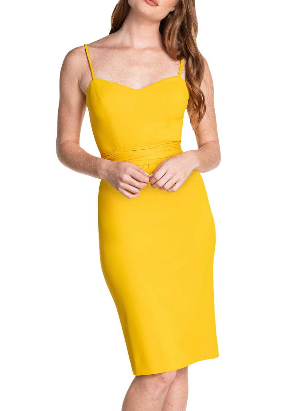 

Платье Veronique с поясом Dress The Population