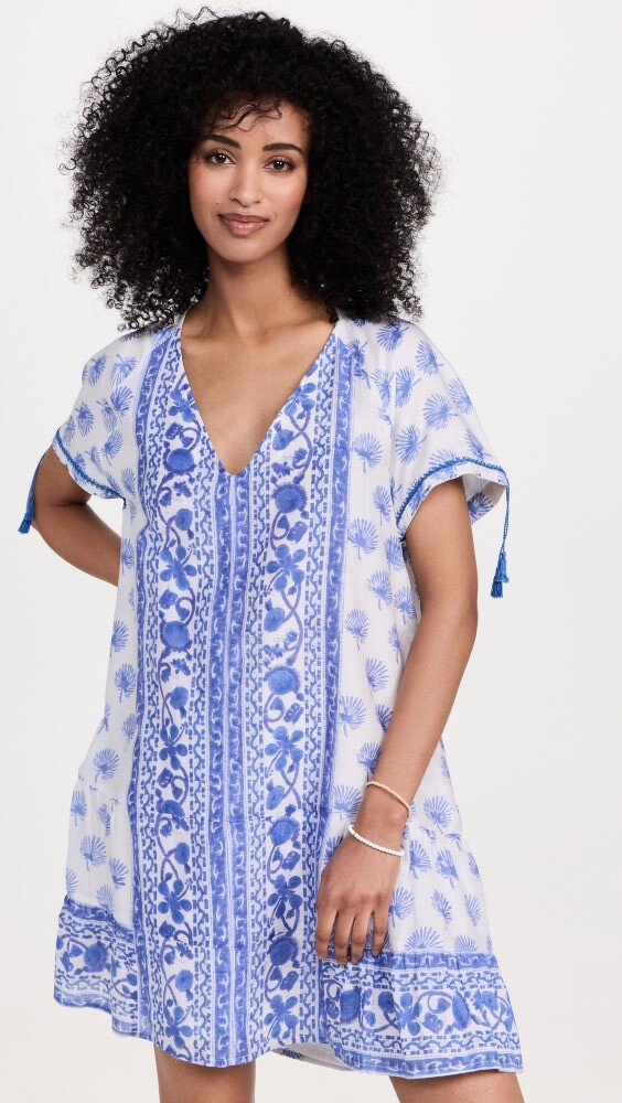 

Платье Bell Caftan Popover, синий
