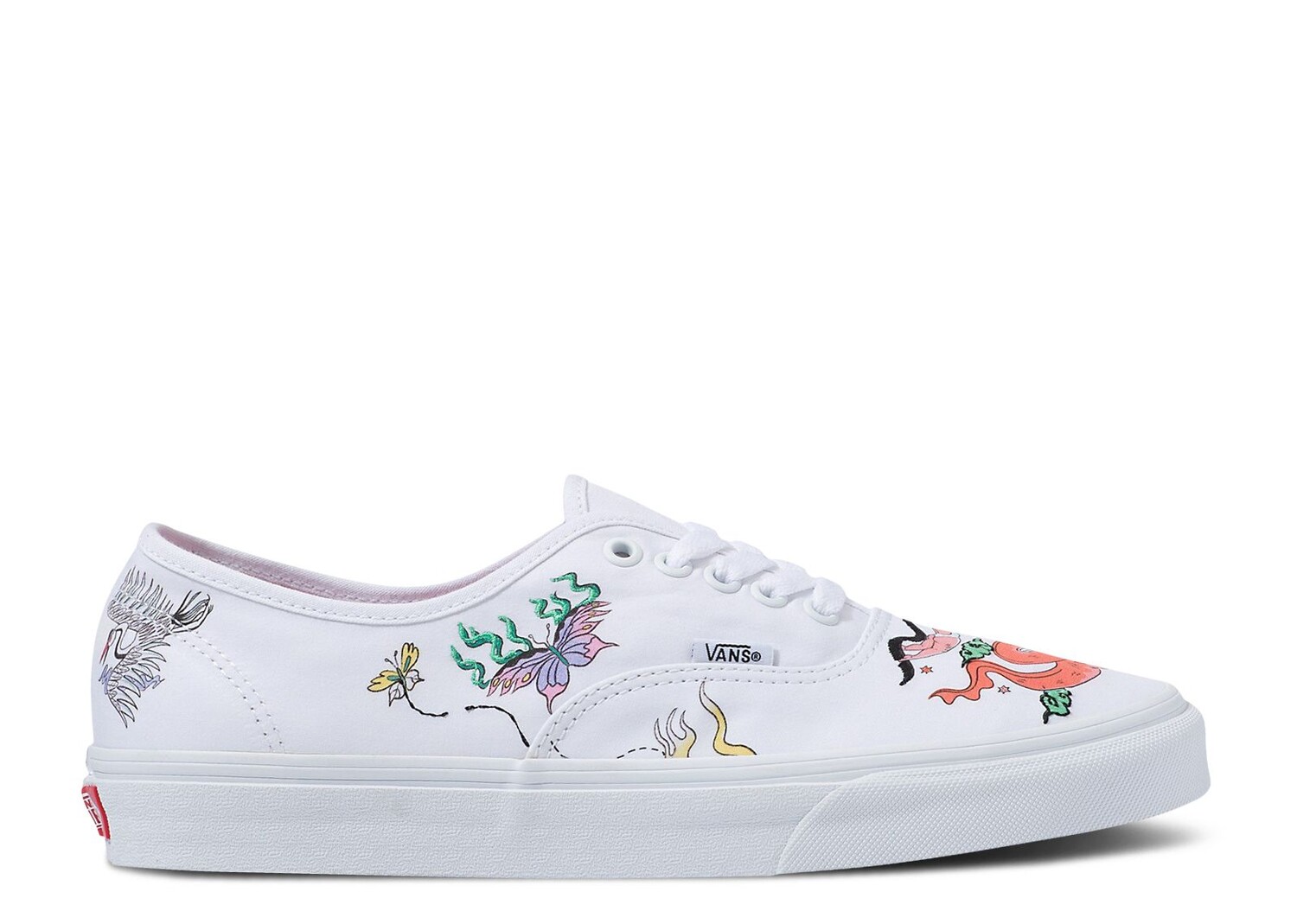 

Кроссовки Vans Ashley Luka X Authentic 'Otw Gallery - Pride', белый