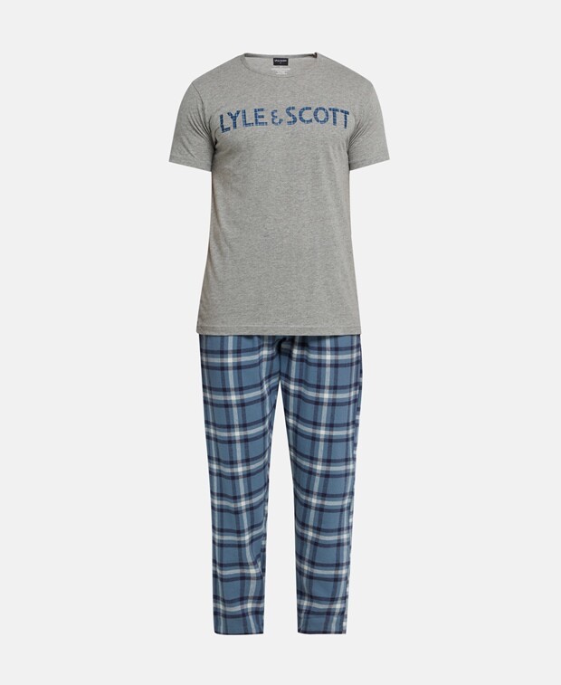 

Пижама Lyle & Scott, серый