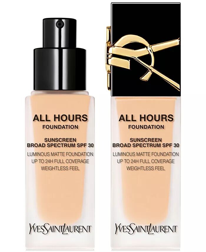 

Сияющая матовая основа All Hours SPF 30 Yves Saint Laurent, цвет Dn1
